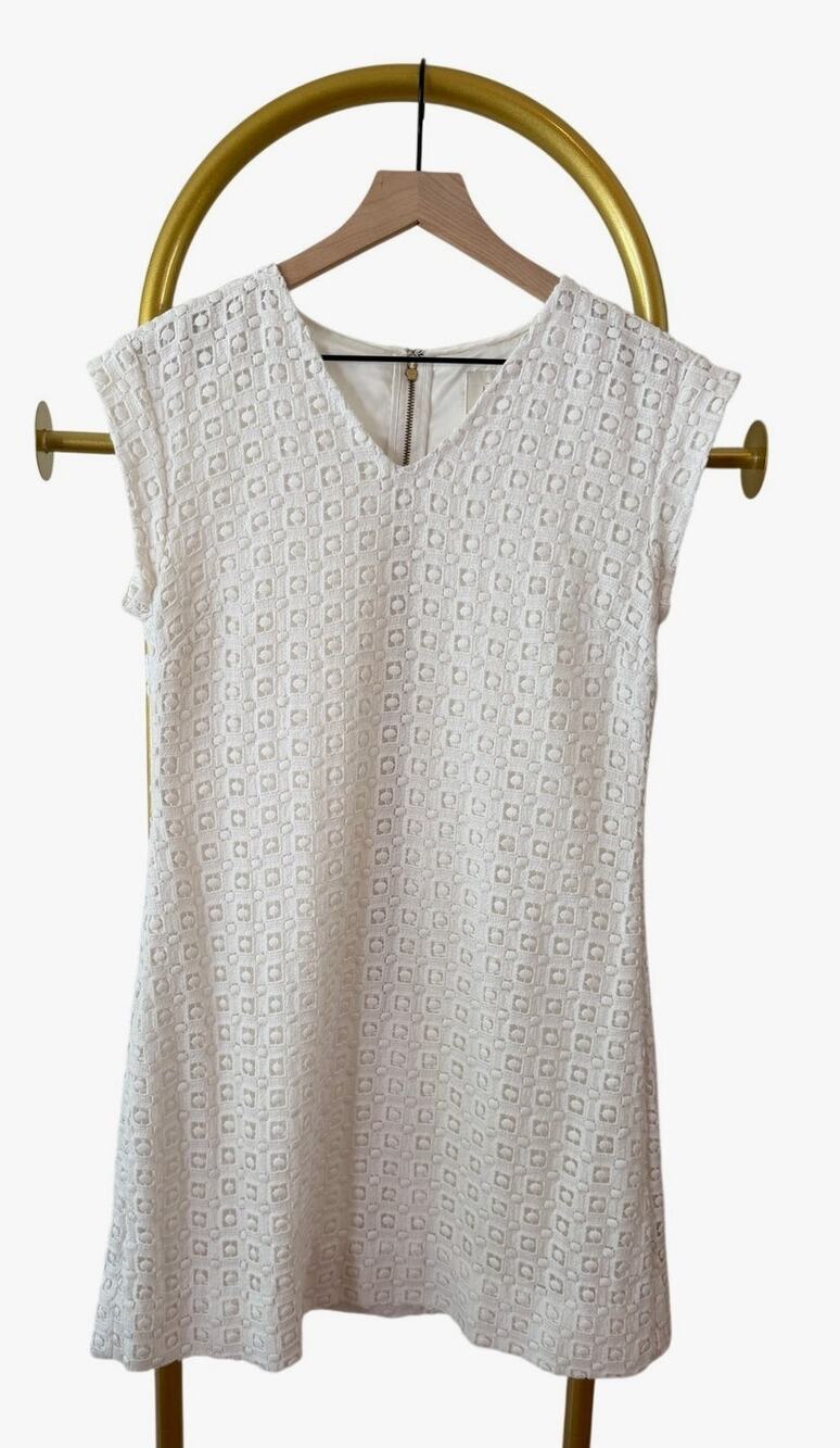 Kate Spade White Mini Dress - Size 4